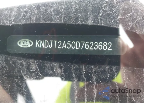 2013 Kia Soul из США, поврежденный, VIN KNDJT2A50D7623682